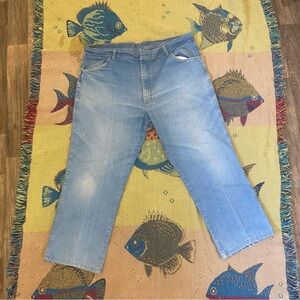 Wrangler light wash regular fit jeans